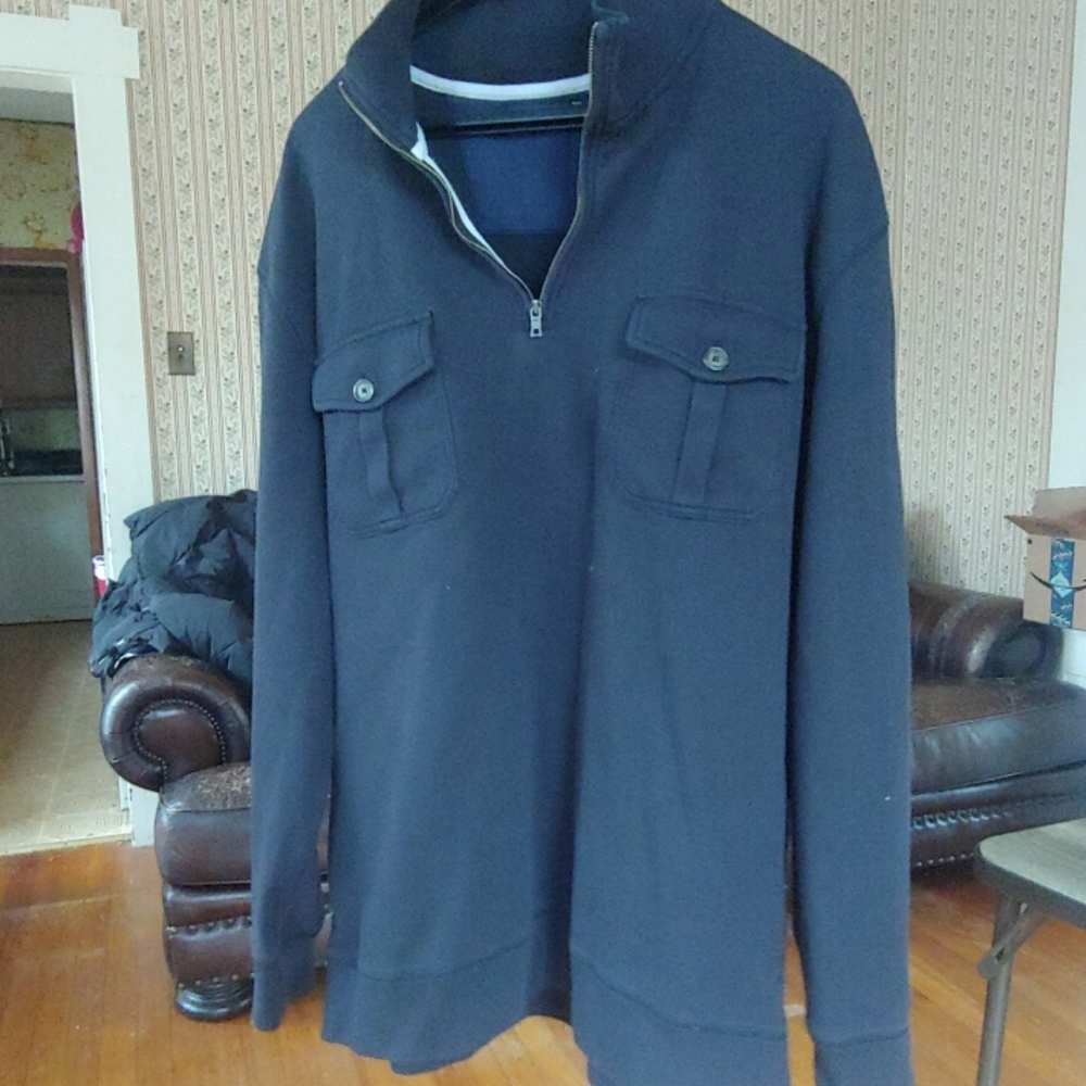 Men's nautica XXL half zip collared pullover